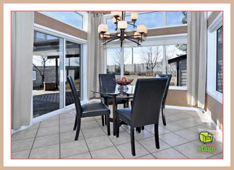 Calgary Dining Area After Staging See the difference professional home staging makes?