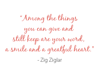 Cute quote from Zig Ziglar